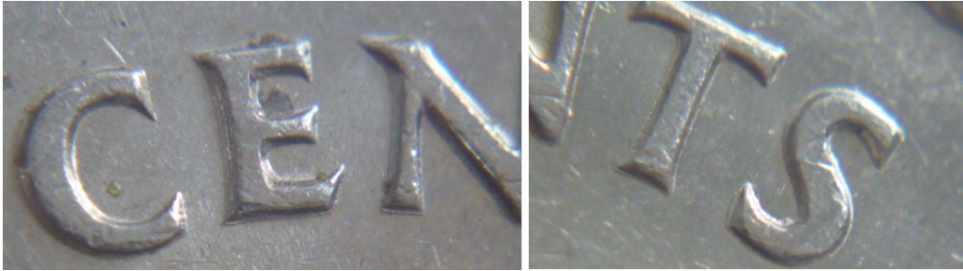 5 Cents 1963- Double revers-Coin détérioré-2.JPG