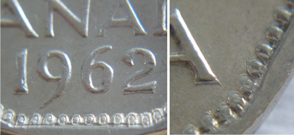 5 Cents 1962-Beau Double revers-Coin détérioré-4.JPG