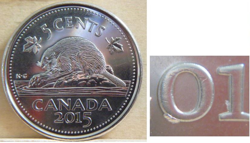 5 Cents 2015-Éclat coin sous le  0 de la date-1.JPG