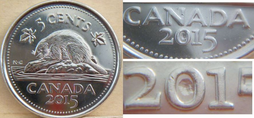 5 Cents 2015-Frappe a travers dans le 0 de la date.JPG