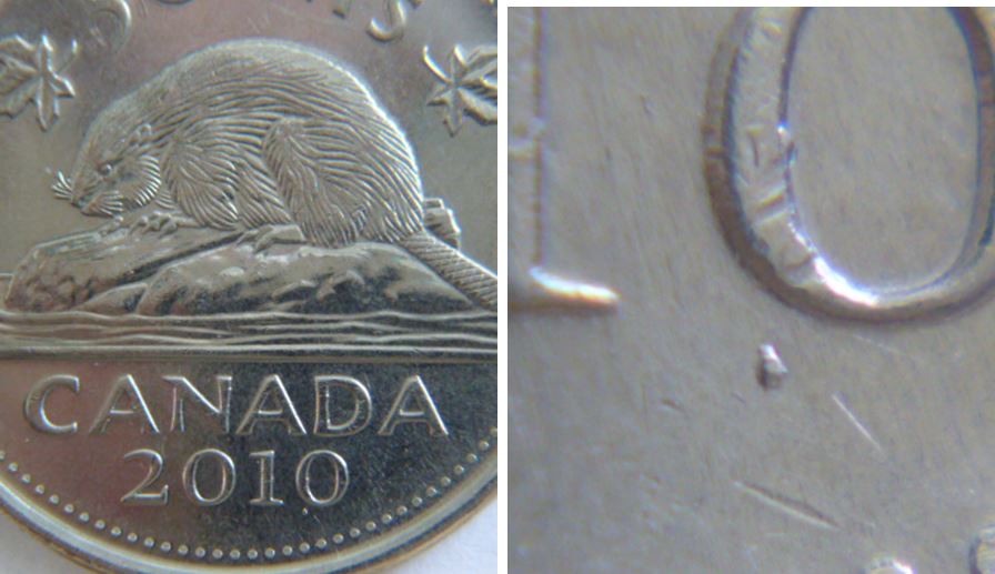 5 Cents 2010-Point sous le dernier  0 de la date.JPG