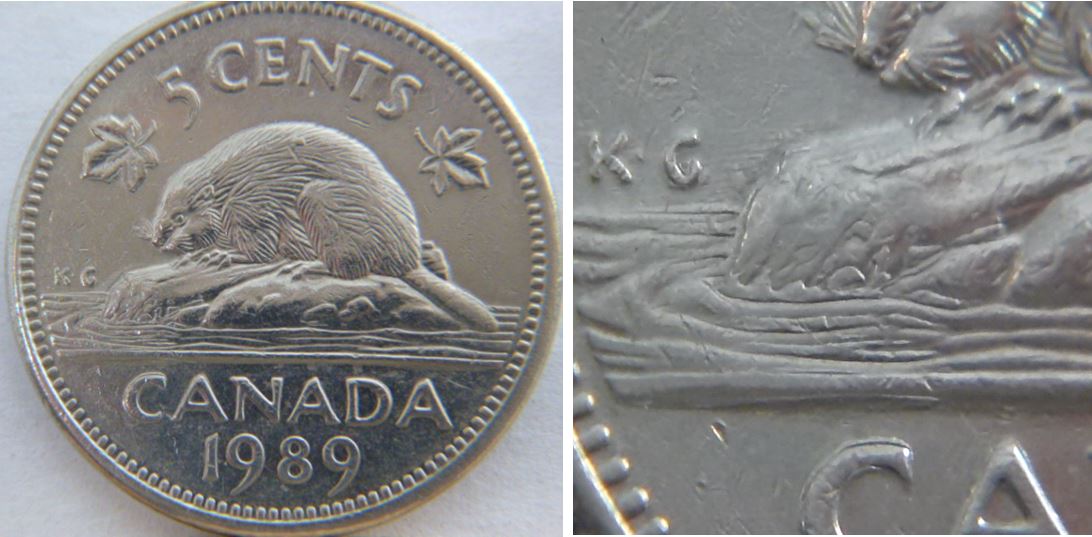 5 Cents 1989-Double coté gauche du revers.1.JPG