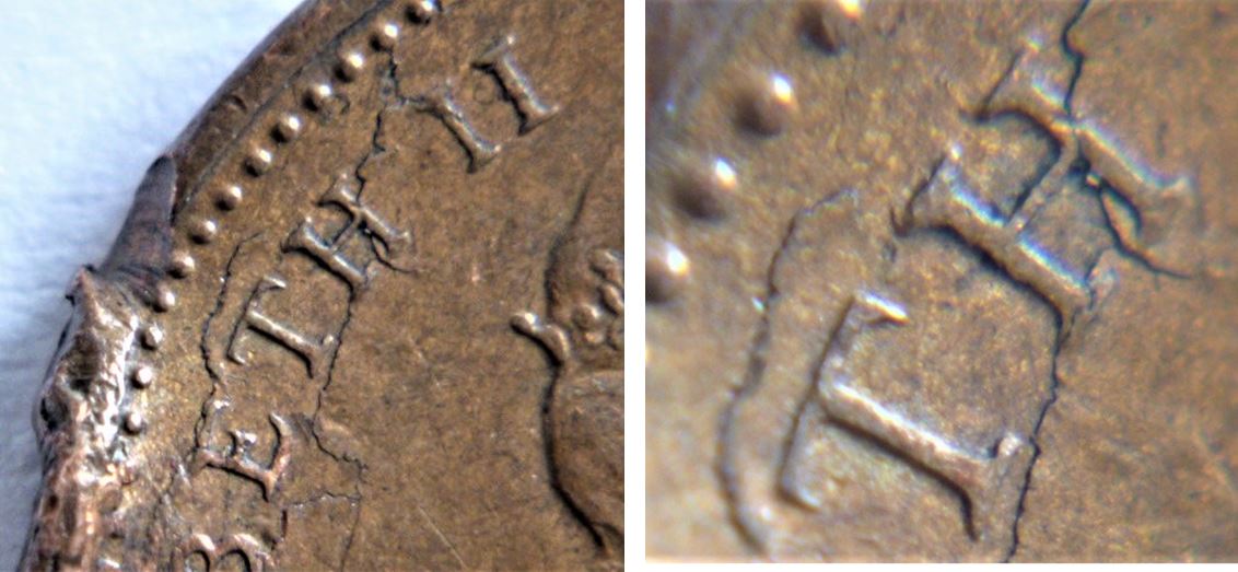 1 Cent 1970-Défaut de flan du coté avers-2.JPG