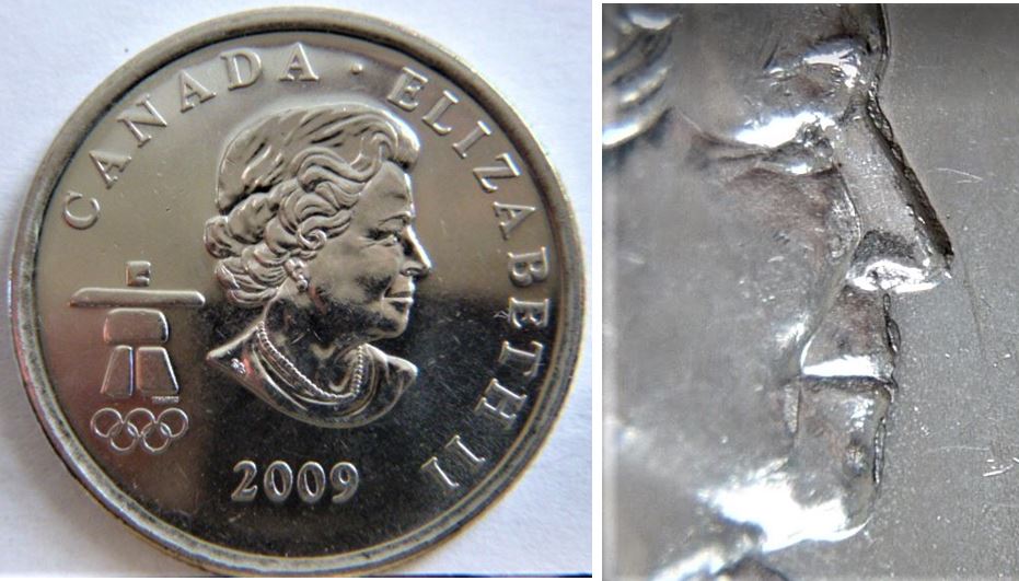 25 Cents 2009 Patinage de vitesse - Accumulation avers et revers -2.JPG