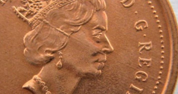 1 Cent 2000-Dommage du coi sur visage de effigie-2.JPG