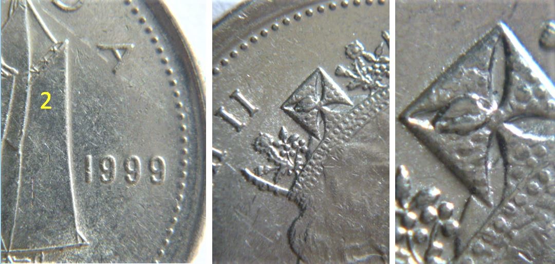 10 Cents 1999-Éclat de coin dans la couronne-2.JPG