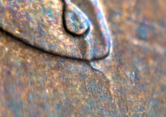 1 Cent 1998-Coin fendillé sous bijou de famille-2.JPG