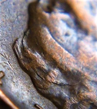 1 Cent 1957D-USA-Coin fendillé tête effigie+Éclat dans B de liberty-2.JPG