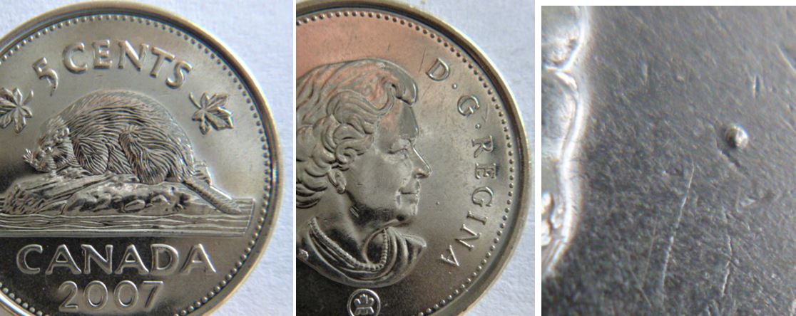 5 Cents 2007-Point devant l'effigie-1.JPG