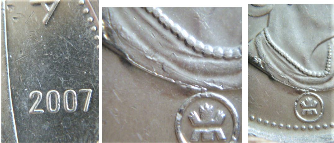 10 Cents 2007-Accumulation sous effigie.JPG