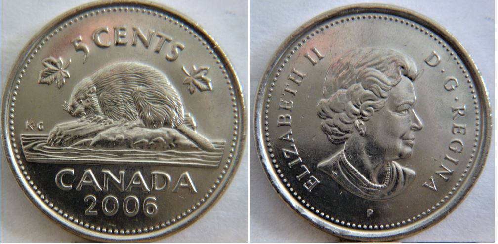 5 Cents 2006-Point sous N de regina-1.JPG