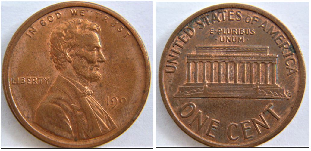 1 Cent 1991-USA-Coin désaligné et double-1.JPG