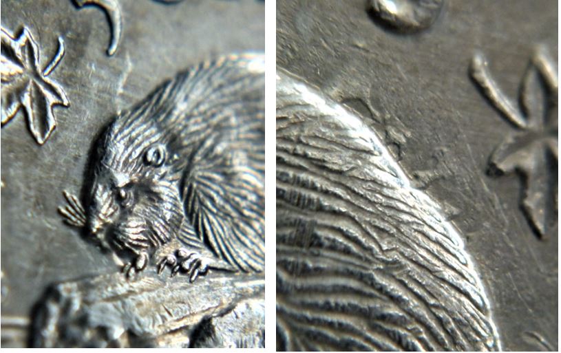 5 Cents 1992-Entrechoqué avers et revers+Coin fendillé-2.JPG