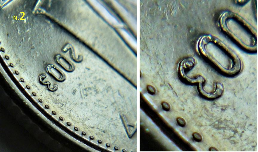 10 Cents 2003-Éclat du coin sur le 3.1.JPG