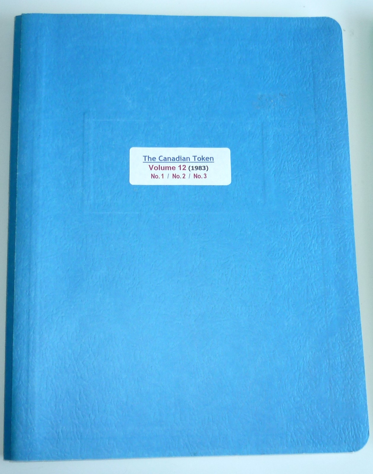 À Vendre - The Canadian Token - Vol. 12 (1983) - Part 1 - 1.jpg