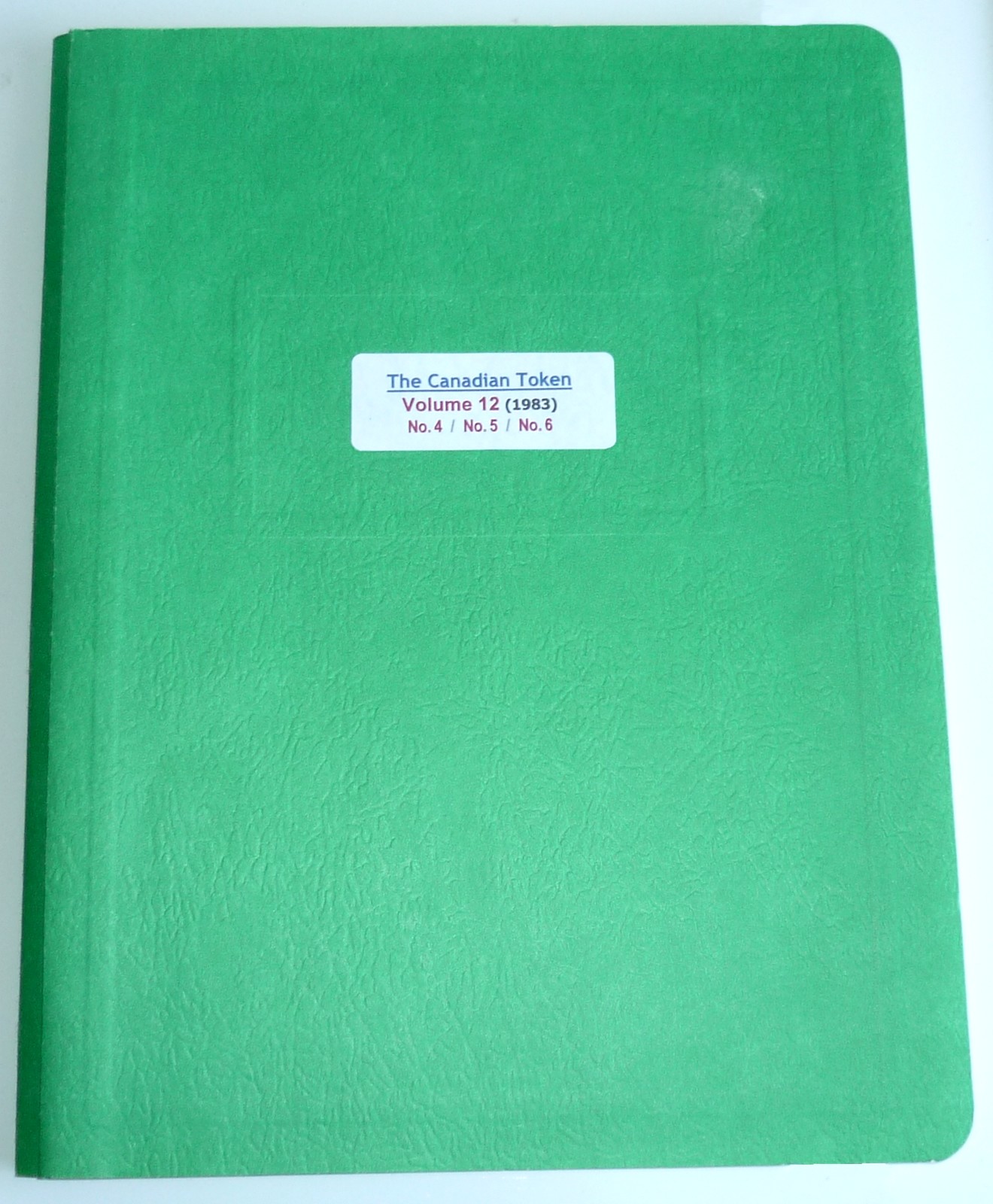 À Vendre - The Canadian Token - Vol. 12 (1983) - Part 2 - 1.jpg