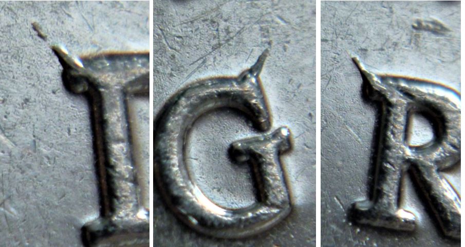 5 Cents 2015-Éclat du coin sur D.G.R de D.G.Regina-1.JPG