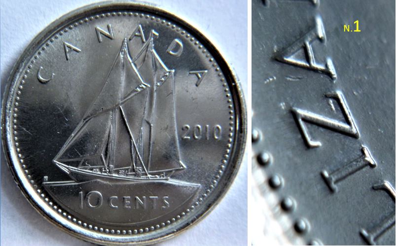 10 Cents 2010-Éclat coin apprès Z de eliZabeth-1.JPG