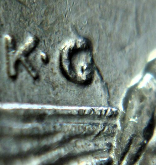 5 Cents 1993-Dommage du coin a travers le G de k.G.2.JPG