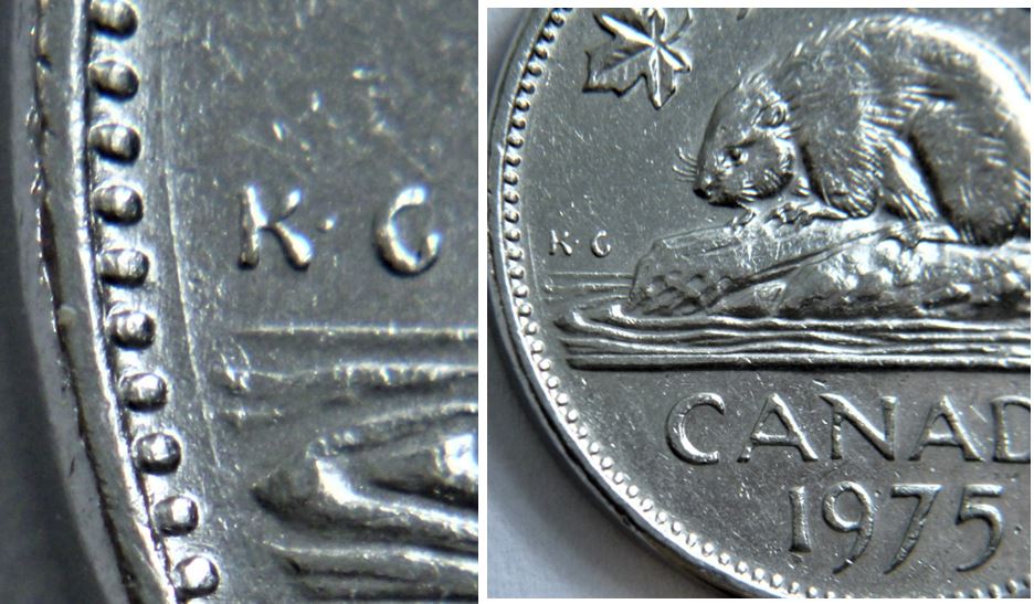 5 Cents 1975-(23.1) Dommage du coin devant les vagues-1.JPG