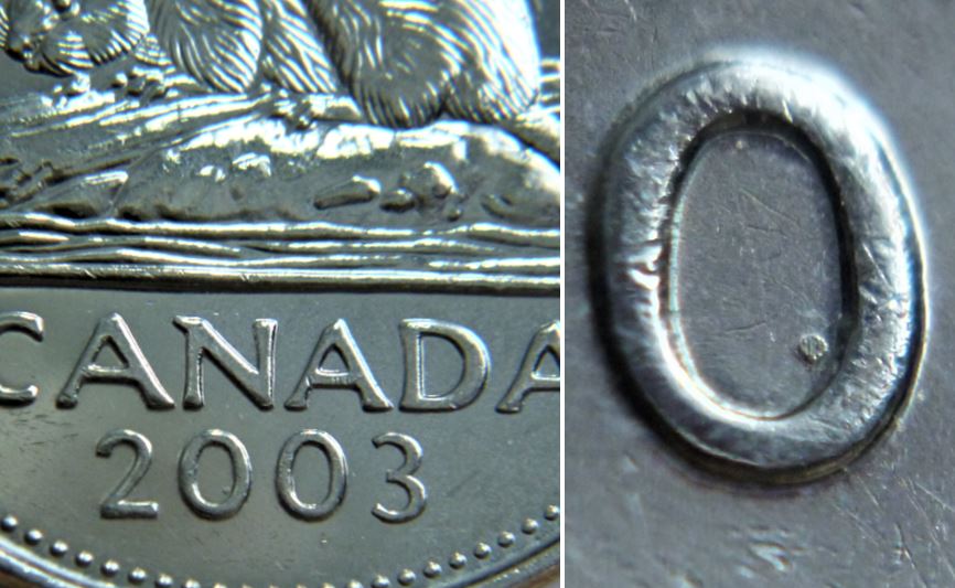 5 Cents 2003-Point dans le premier 0-2.JPG