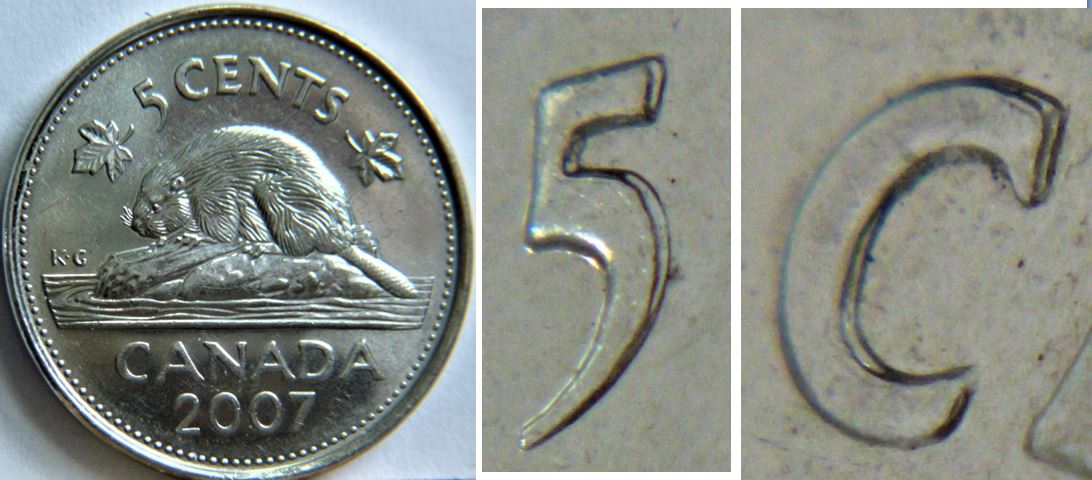 5 Cents 2007-Double feuille gauche et 5 C-1.JPG