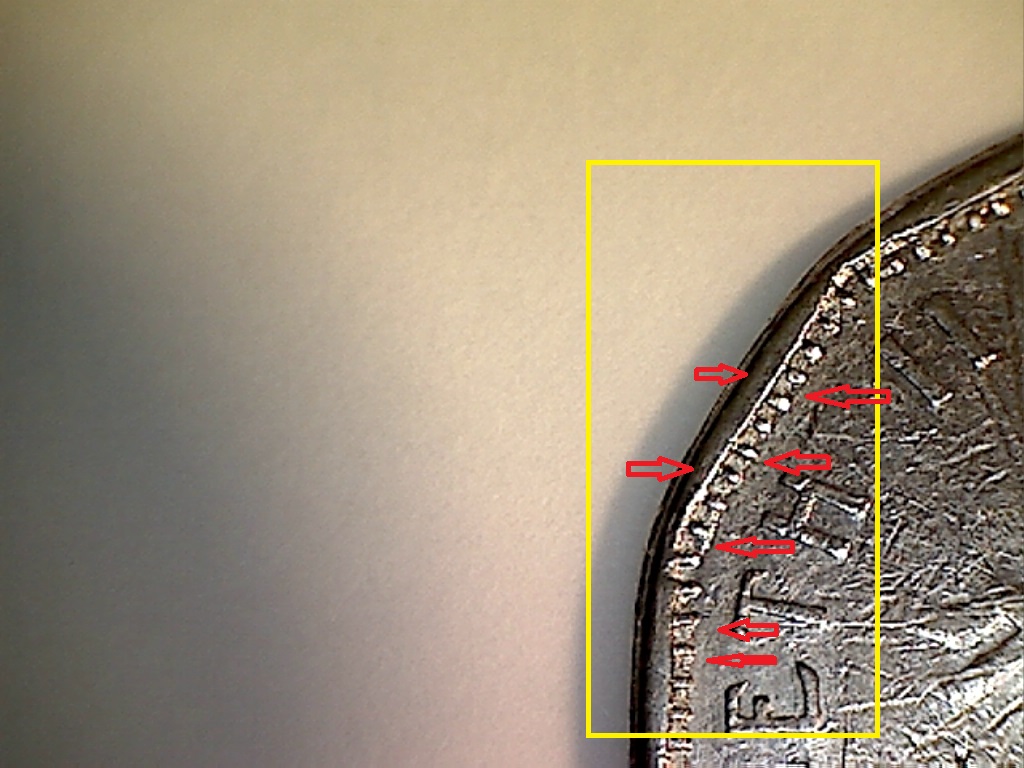 1962 B521013E Surplus de métall sur denticules 1 de 2.jpg