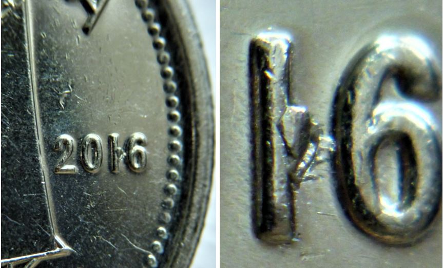 10 Cents 2016-Éclat coin sur le 1 de la date-2.JPG