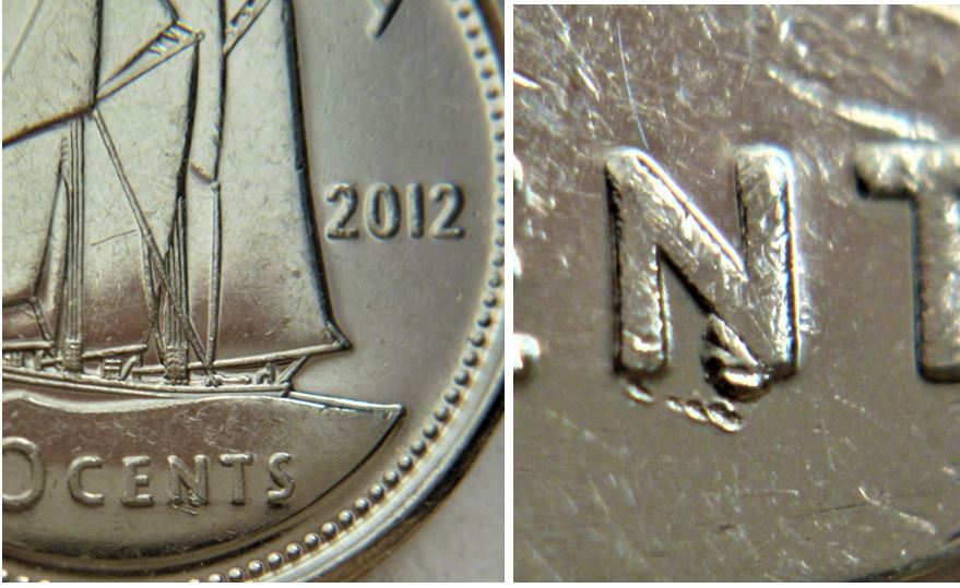10 Cents 2012-Éclat coin sous le N de ceNts.JPG
