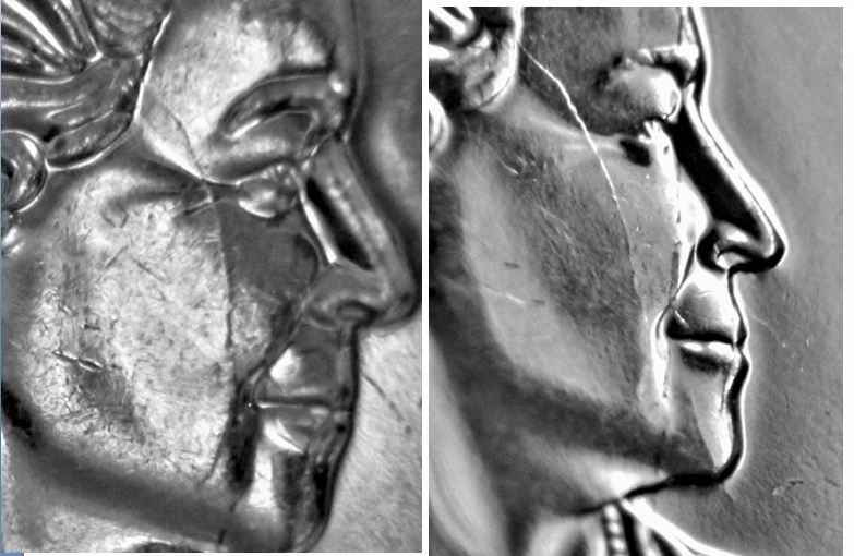 10 Cents 2016-Coin fendillé sur le visage de effigie-2.JPG