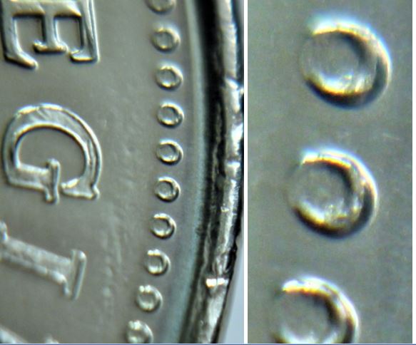 5 Cents 2019-Coin obturé les perles son creuse et parfois vide-3.JPG