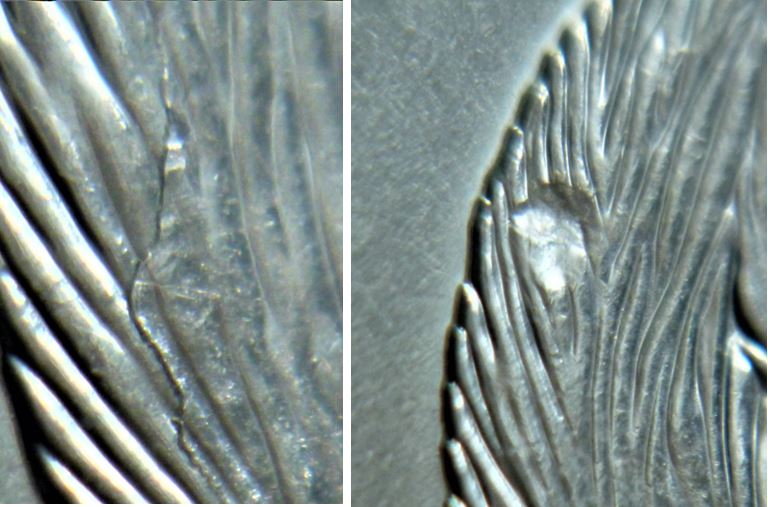 5 Cents 2019-Frappe a travers +Coin fendille sur le dos-3.JPG
