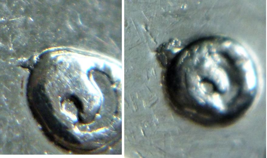 5 Cents 2017-Éclat coin sur goutte d'eau-2.JPG