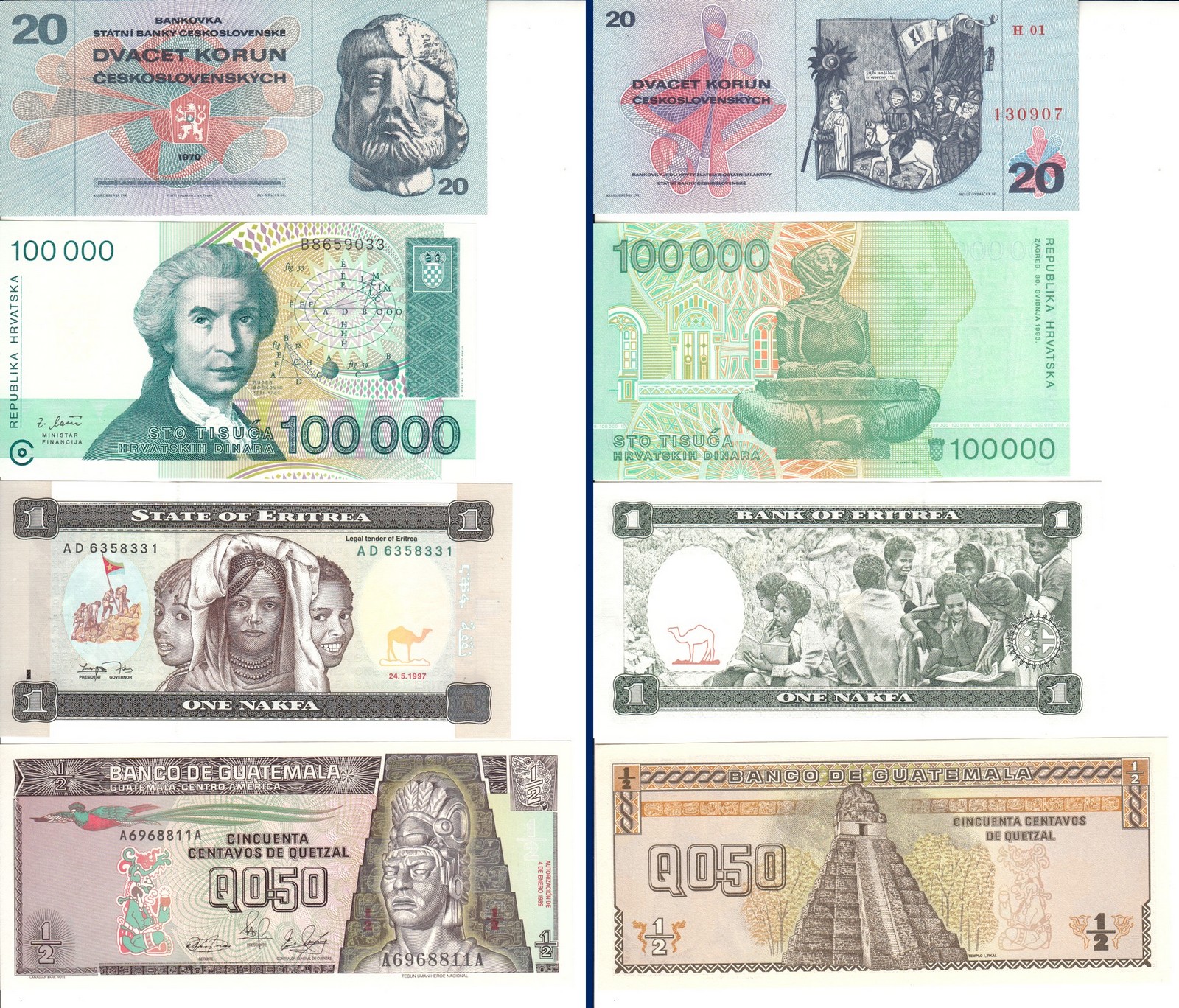 À Vendre - Lot de 12 Billets du Monde - Part 2 (2021-10).jpg