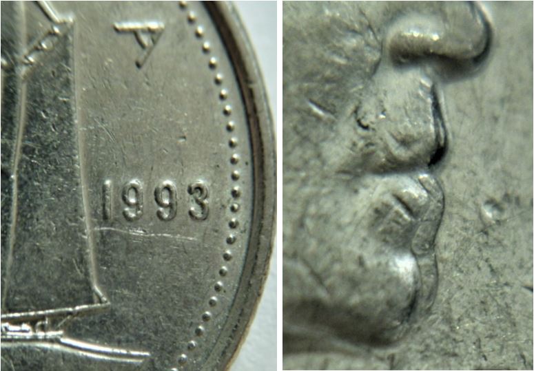 10 Cents 1993-Double bouche de l'effigie-1.JPG