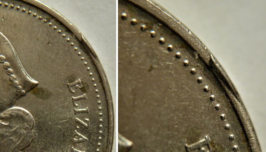 5 Cents 1999-Coin brisé coté avers-3.JPG