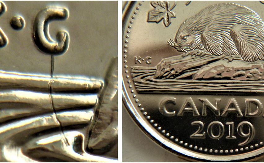 5 Cents 2019-Frappe a traver un fil sous G de k.G-1.JPG