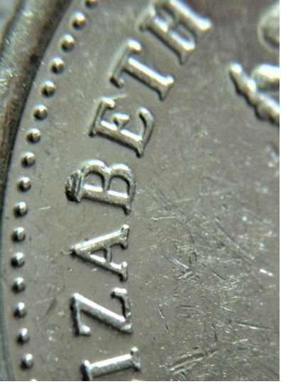 10 Cents 1998-Éclat coin sur le B de elizaBeth-2.JPG