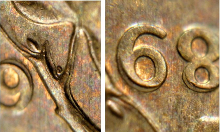 1 Cent 1989-Double revers-Coin décalé-2.JPG