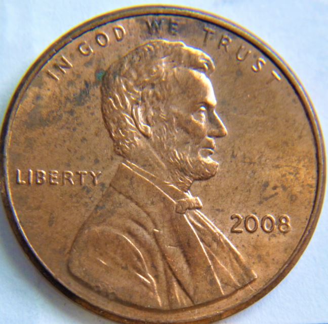 1 Cent 2008-USA-Coté avers le flan  est carrelé-placage déficient-1.JPG