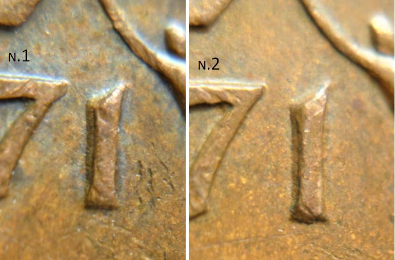 1 Cent 1971-Double 1-Coin détérioré-3.JPG