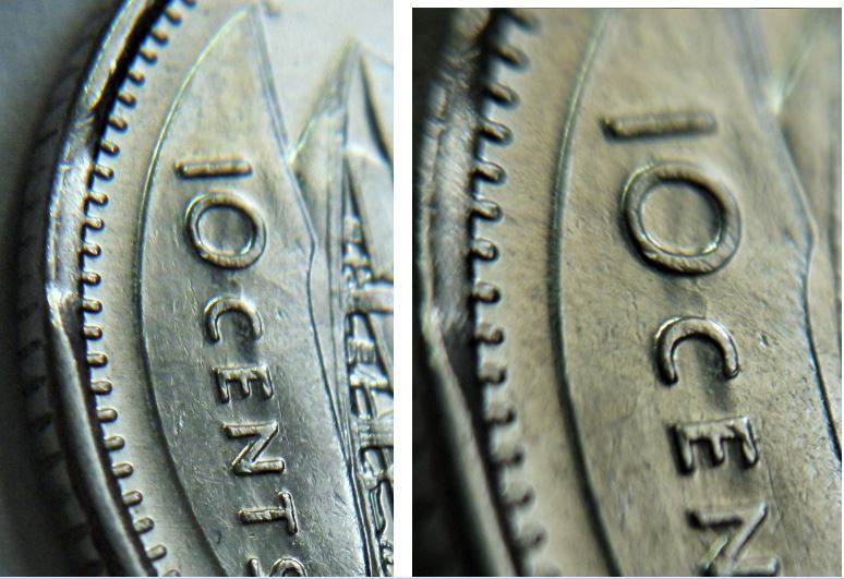 10 Cents 1988-Coin entrechoqué sous 0 CEN+Coupé-3.JPG
