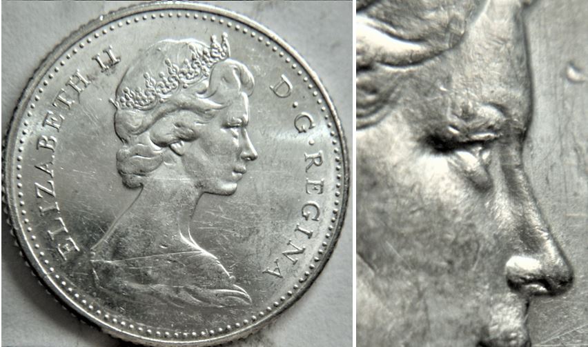 10 Cents 1967-Éclat du coin sur l'effigie-2.JPG