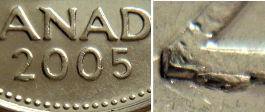 5 Cents 2005-Éclat coin sous le 2-2.JPG