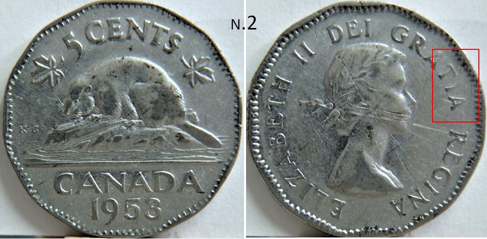 5 Cents 1953 NSF loing-Dépôt de métal EL de ELizabeth+Le I de gratIa obturé-3.JPG