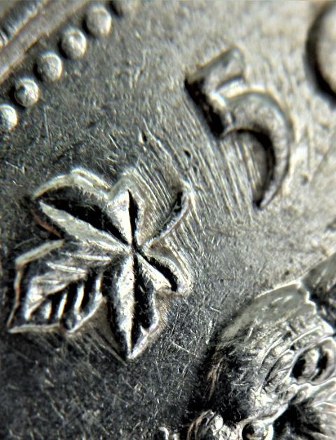 5 Cents 1994-Polissage excessif au trour de la feuille gauche et le 5-4.JPG
