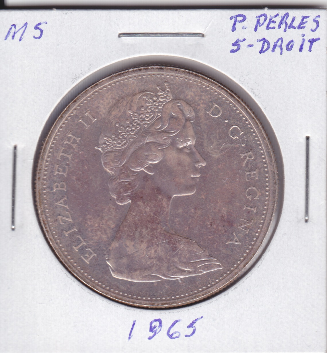 1 dollar 1965 Petites Perles 5 droit - recto.jpeg