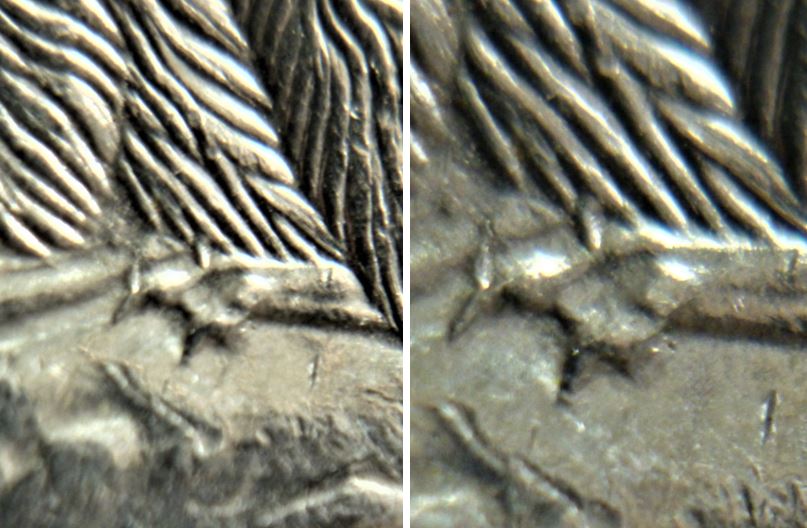 5 Cents 1986-Éclat coin au dessus de la patte arrière-3.JPG