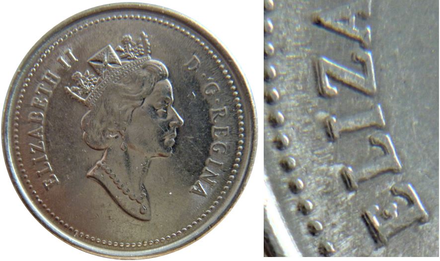 10 Cents 1992-Double lettrage coté avers-Coin dététioré-2.JPG