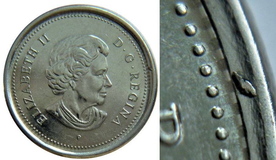 10 Cents 2003p-Éclat coin sur le listel coté avers-2.JPG